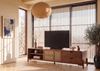 TV-Board Mango/Seegras 220x40x50 hellbraun lackiert MIZUMI #105 Bild 5