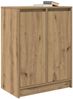 vidaXL Sideboard Artisan-Eiche 57x34x76 cm Holzwerkstoff 861624 Bild 4