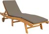 vidaXL Sonnenliege Braun und Taupe Polyester 42032685 Bild 2