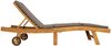 vidaXL Sonnenliege Braun und Taupe Polyester 42032685 Bild 5