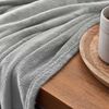 Lumaland Kuscheldecke, Coral-Fleece hellgrau, 150 x 200 cm Bild 3