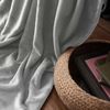 Lumaland Kuscheldecke, Coral-Fleece hellgrau, 150 x 200 cm Bild 5