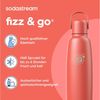 SodaStream Thermoflasche Metallflasche Fizz&go COOL DWS, 0,9 l, Trinkflasche, kompatibel mit SodaStream DUO, E-DUO, TERRA, ART & ENSO Wassersprudler Bild 3