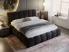 GRAINGOLD Cloud Bett 160x200, Polsterbett ohne Bettkasten, Velvet-Stoff, mit Lattenrost, Anthrazit Bild 4