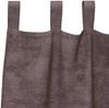 vidaXL Samtvorhänge mit Vorhängen 2 pcs Braun 140 x 140 cm Samt 4107728 Bild 5
