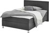 Home affaire Boxbett Fergus inkl. Bettkasten und Topper, Breite 120cm, mit Metallfuß in Chromoptik Bild 2