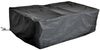 Schutzhülle 247x130x108 Schwarz Gartenmöbel Rattan Abdeckung Plane Haube Wetter Bild 2