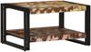 Couchtisch, Sofatisch Mehrfarbig 70x50x38 cm Altholz Massivholz Bild 3