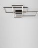 Nova Luce 9508431 BILBAO LED Deckenleuchte 90x67cm 3000K Schwarz Bild 3