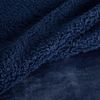 Wohndecke TEDY Teddy-Fleece kuschelige Sofadecke Sesselschoner Extra weich blau 70x160 cm blau Bild 3