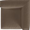 Micadoni Eckmodul Nuria 1-Sitzer Strukturierter Stoff Cappuccino Bild 4