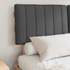 vidaXL Bettgestell mit gepolstertem Kopfteil Dunkelgrau 140 x 190 cm 877495 Bild 3