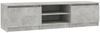 vidaXL TV-Schrank Betongrau 140x40x35,5 cm Holzwerkstoff 800652 Bild 2