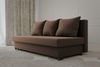 MOEBLO Schlafsofa KAMAZO, Sofa ausziehbar mit Bettkasten, Stoffbezug & Kissen Couch Polstergarnitur Wohnlandschaft Polstersofa, Liegefläche 190x130 cm, mit Schlaffunktion und Stauraum - 190 x 82 x 83 cm, mit Relaxfunktion Bild 3