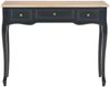 vidaXL Frisiertisch Konsolentisch mit 3 Schubladen Schwarz 280046 Bild 3