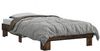 vidaXL Bettrahmen Geräucherte Eiche 80 x 200 cm Holzwerkstoff 8009128 Bild 2