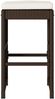vidaXL Garten-Barhocker mit Kissen 4 Stk. Braun Poly Rattan 368688 Bild 4
