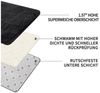 LuxusKollektion Hochflor-Teppich Teppich Hochflor Grau 240x340 Schwarz 240 x 340 cm (Rechteckig) Bild 2