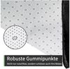 LuxusKollektion Hochflor-Teppich Teppich Hochflor Grau 240x340 Schwarz 240 x 340 cm (Rechteckig) Bild 3