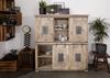 Highboard Mango 150x45x160 whitewash lackiert RAILWAY #325 Bild 3