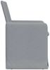 vidaXL Esszimmerstühle 2 pcs Hellgrau 57 x 67 x 95 cm Stoff 42017903 Bild 5
