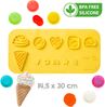 roba Spielset 'roba x Play-Doh' - Spiel- & Bastelmatte - 6x Play-Doh Knete - Teigrolle & Pizzaschneider Bild 3
