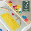 roba Spielset 'roba x Play-Doh' - Spiel- & Bastelmatte - 6x Play-Doh Knete - Teigrolle & Pizzaschneider Bild 4