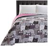 DecoKing Tagesdecke Bettüberwurf Colors - Luxus Tagesdecke mit Wendedesign Cats invasion Bild 4