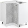 Küchenfront R-Line Beton 59.2 x 71.3 cm Möbelfront für den Eckunterschrank Vicco Bild 5
