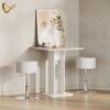 Livinity® Esstisch Regusa, Weiß, 65 x 78 cm (1-St) Bild 2