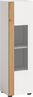 INOSIGN Vitrine Svala, Höhe 112 cm, Holzdekor, 1 Tür (1-St) 3 Einlegeböden, Vitrinenschrank, Schrank, Wohnschrank Bild 2