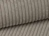 Vente-unique - PINETA Sofa Samt Schokoladenbraun - B 180 cm x H 67 cm x L 230 cm Bild 5