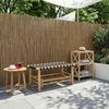 vidaXL Gartenbank 80 x 38 x 40 cm Bambus Natur Rechtwinklig 42028073 Bild 1