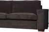 Ecksofa Thomas Cord, links Dunkelgrau Bild 3