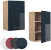 Hängeschrank Fame-Line Dunkelblau Hochglanz 45 cm Vicco Bild 5