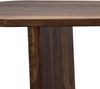 FineBuy Couchtisch Sheesham Massivholz oval 120cm · Handgefertigter Wohnzimmertisch im modernen Design mit abgerundeter Form · Flacher Sofatisch aus Echtholz Bild 5