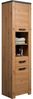 Home affaire Hochschrank Ambres (1-St) Badschrank in matter Echtholzoptik - Maße (B/T/H) 53/35/196 cm Bild 3