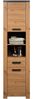 Home affaire Hochschrank Ambres (1-St) Badschrank in matter Echtholzoptik - Maße (B/T/H) 53/35/196 cm Bild 2