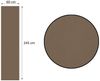 Brilliant Schiebegardine Blickdicht / 60x245cm, Paneelwagen, abdunkelnd, Store Bild 2