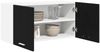 vidaXL Hängeschrank Schwarz Eichen-Optik 80 x 31 x 40 cm Holzwerkstoff 884179 Bild 3