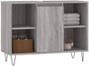 vidaXL Badschrank Grau Sonoma 80x33x60 cm Holzwerkstoff 831634 Bild 3