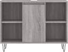 vidaXL Badschrank Grau Sonoma 80x33x60 cm Holzwerkstoff 831634 Bild 5