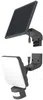 Braytron Solar Wandleuchte 15W Schwarz Sensor IP54 Außenlicht Bild 4
