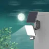 Braytron Solar Wandleuchte 15W Schwarz Sensor IP54 Außenlicht Bild 2