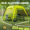 Lumaland 'Where Tomorrow' Pavillon, Polyester, 250 x 250 x 190 cm, Grün Bild 2