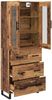 vidaXL Highboard mit Schubladen 2 pcs Altholz Holzwerkstoff 3415769 Bild 5