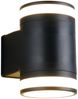 LED Außenwandleuchte CUSCO Up and Down in Schwarz, Höhe 14cm Bild 2