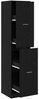 vidaXL Apothekerschrank Schwarz Eichen-Optik 40 x 41 x 174.5 cm 3365626 Bild 2