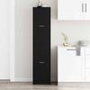 vidaXL Apothekerschrank Schwarz Eichen-Optik 40 x 41 x 174.5 cm 3365626 Bild 4