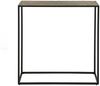 KAWOLA Schminktisch ROIC Konsolentisch Metall bronze 75 x 25 x 75 cm Bild 3